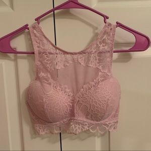 NWOT VS Pink Lace Bralette